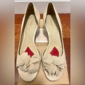 Tara Subkoff Espallendro Mid Heel in Suede - Size 9